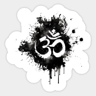 Om Yoga Spiritual Sticker